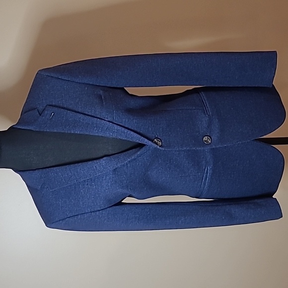 Topman Other - TOPMAN Casual Blazer Suit Jacket, Slender Fit, Unisex, Heathered Blue